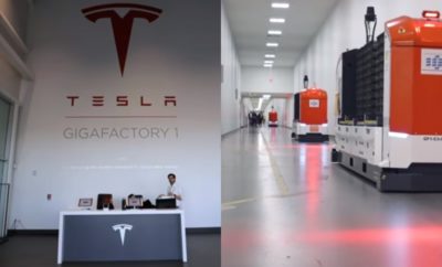 Penuh dengan Robot, 10 Potret Tesla Gigafactory di Nevada