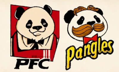 Lucu dan Menggemaskan, 10 Logo Brand Terkenal Diganti Karakter Panda
