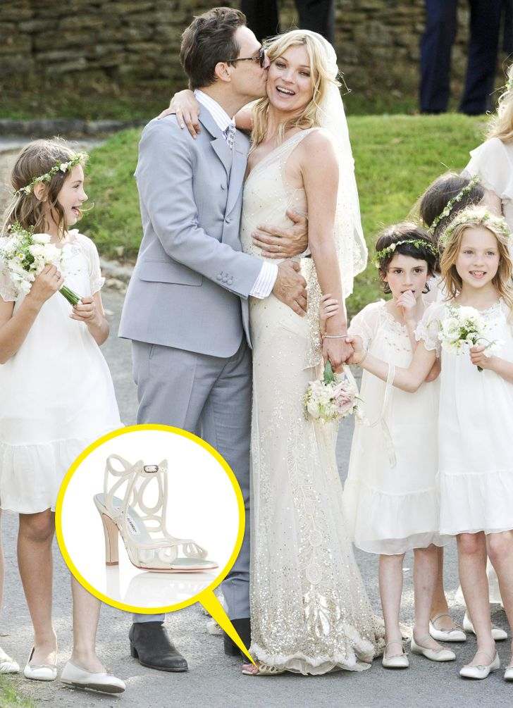 10 Inspirasi Sepatu Pernikahan dari Orang Terkenal