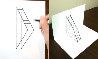 10 Cara Membuat Gambar 3D Berupa Tangga, Mudah Kok