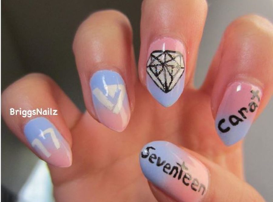 10 Inspirasi Nail Art Fans K-Pop, Desainnya Keren Banget