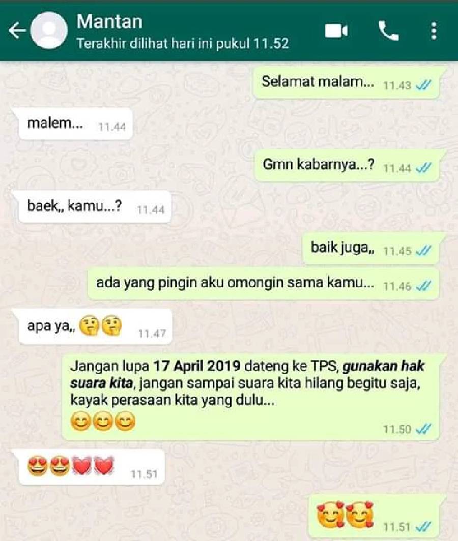 Kocak 10 Balasan Chat Lucu Dari Mantan Bikin Auto Nyesel Mutusin