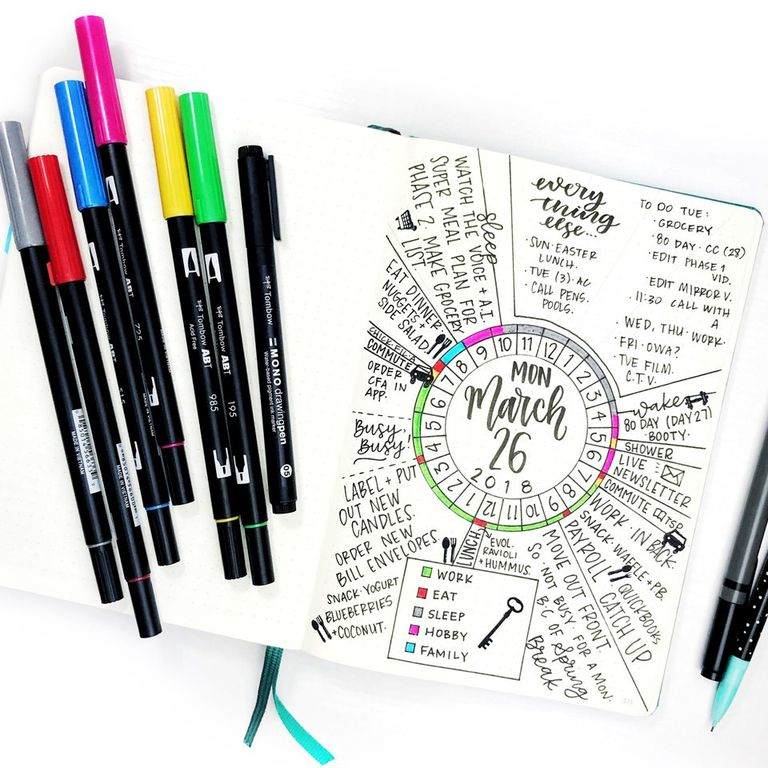 10 Desain Bullet Journal untuk Berbagai Kebutuhan