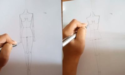 10 Cara Menggambar Manusia, Teknik Fashion Desainer