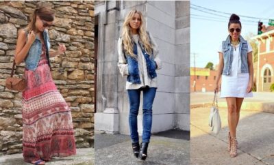 10 Padu Padan Denim Vest untuk Hangout