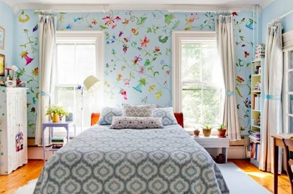 10 Floral Wallpaper yang Bikin Ruangan Selalu Cerah