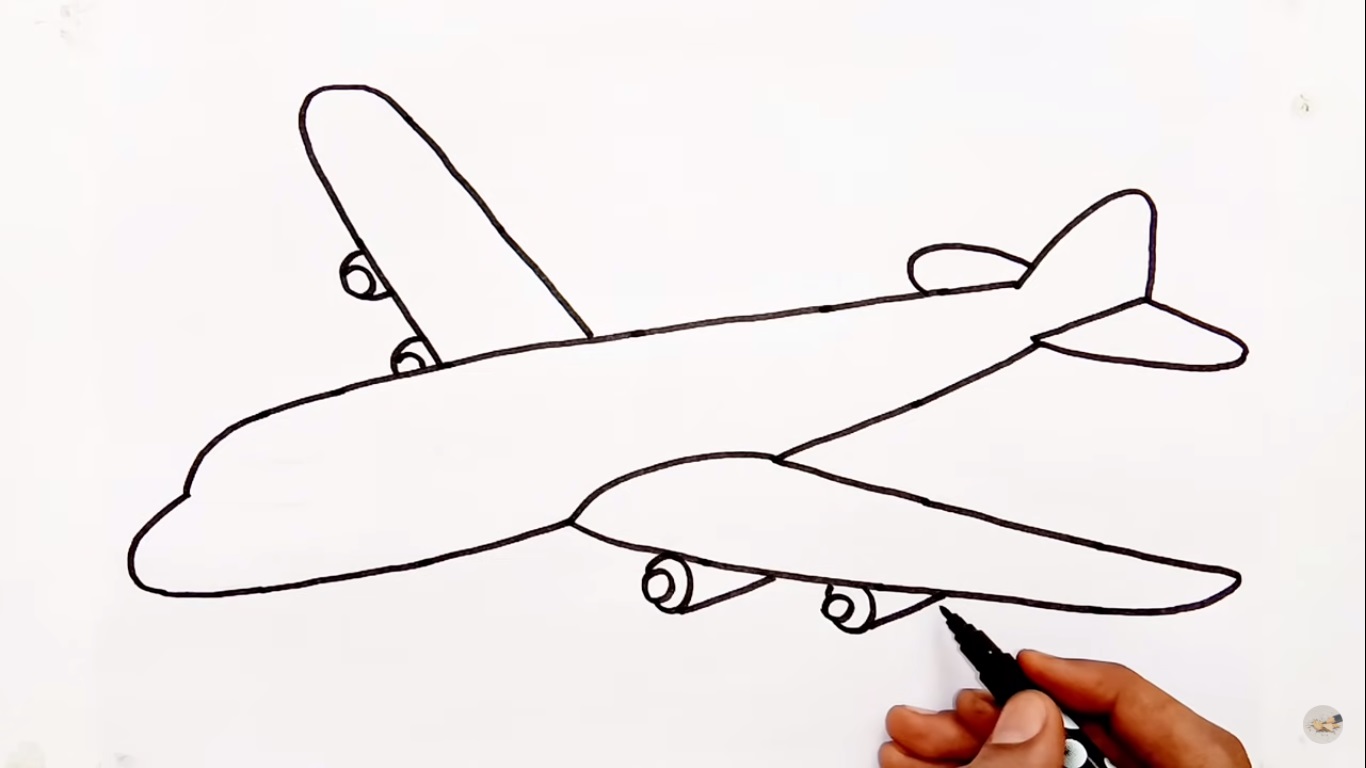 Mudah, 10 Langkah Cara Membuat Gambar Angkutan Udara
