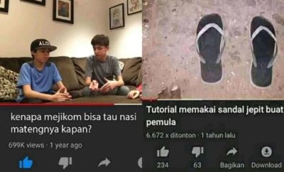 10 Ide Konten Nyeleneh Youtuber Indonesia Ini Justru Bikin Bingung Sendiri