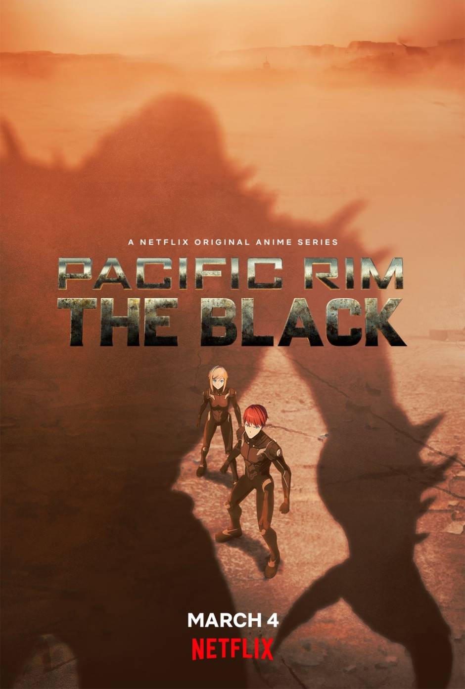 Sinopsis Anime Pacific Rim: The Black, Pertarungan Robot Raksasa vs Monster