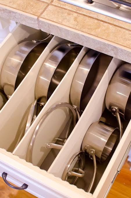 10 Ide Mengatur alat memasak dalam Laci agar Tetap Rapi