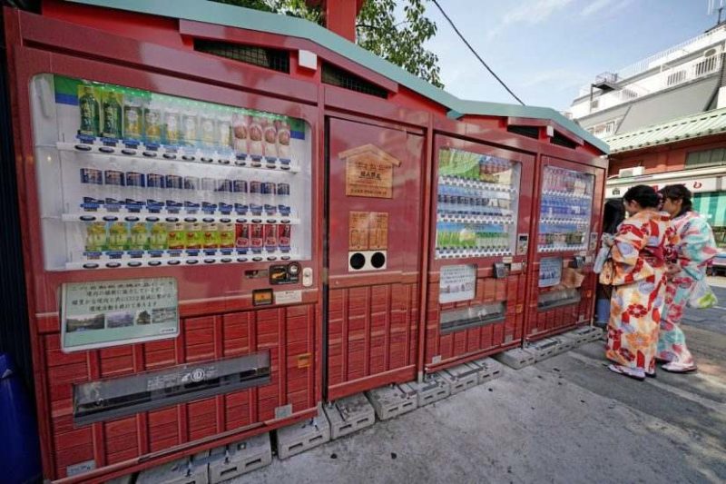 Sejarah Vending Machine, Mesin Jual Otomatis yang Populer di Jepang