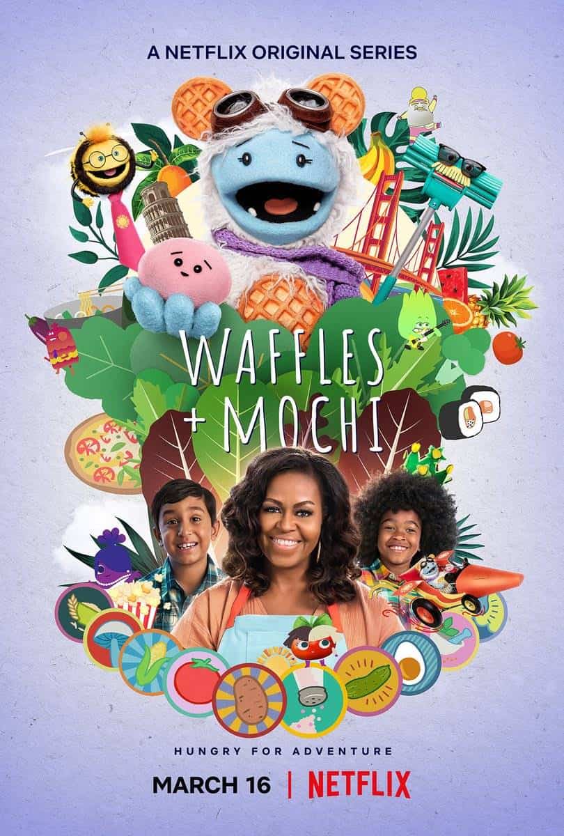 Sinopsis Waffles + Mochi, Acara Masak untuk Anak Bersama Michelle Obama