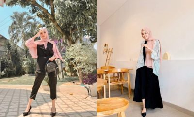 10 Gaya Hijab Modis Almineta, TikToker Viral Glow Up Bareng Ibunda