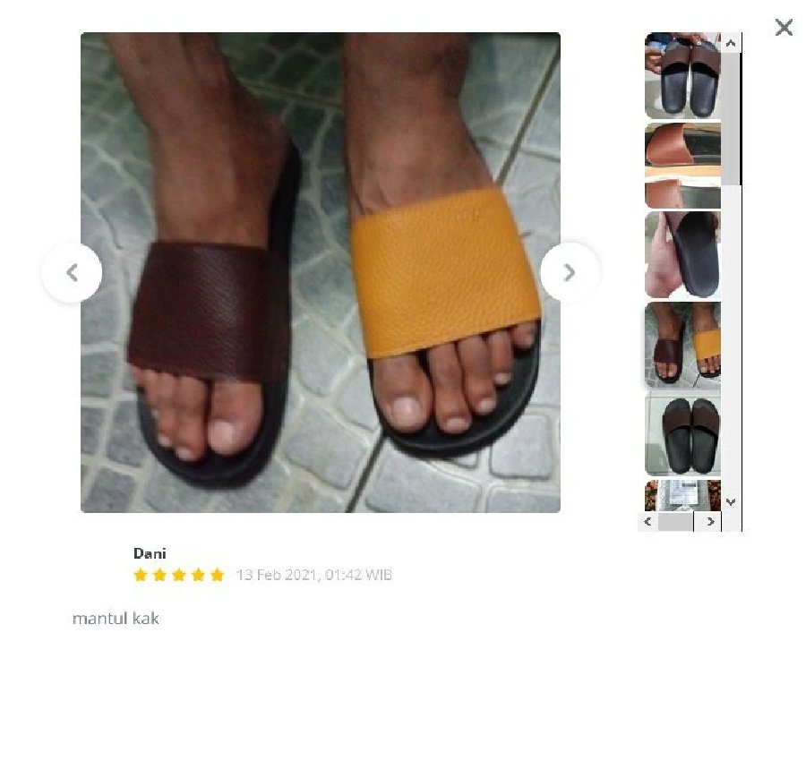 10 Potret Apes Saat Beli Sepatu dan Sandal Online, Bikin Sedih