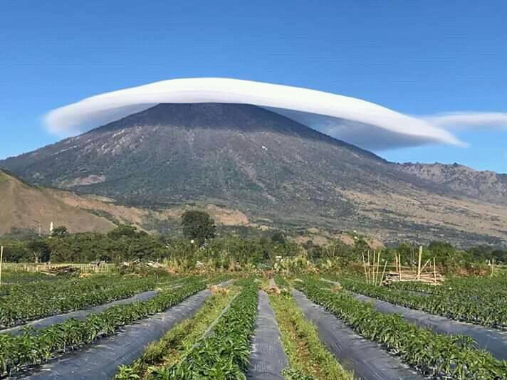 Mengenal Awan Lenticular, Fenomena Alam yang Menyelimuti Puncak Gunung 