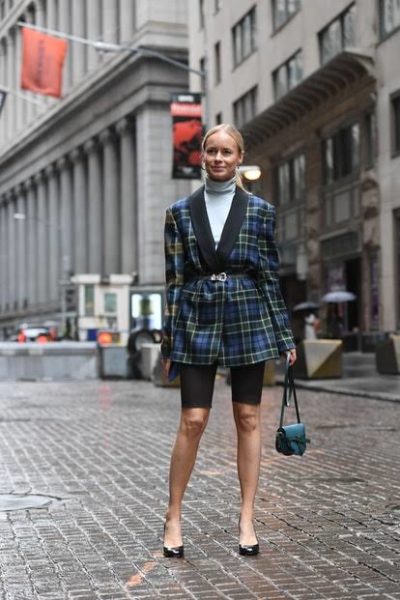 10 Padu Padan Blazer dan Sabuk, Formal hingga Casual