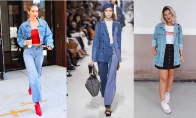 Dijamin Trendy, 10 OOTD Double Denim yang Kekinian