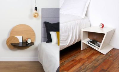 10 Inspirasi Desain Meja Samping Kasur, Kamar jadi Kece