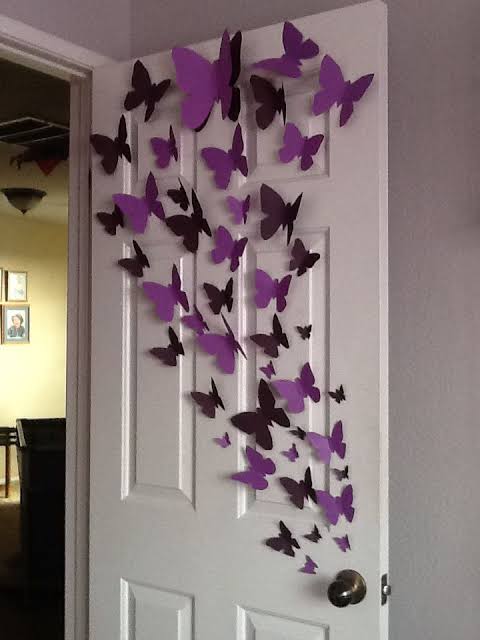 10 Ide Dekorasi Dinding dengan Nuansa Kupu-kupu, Benar-benar Romantis