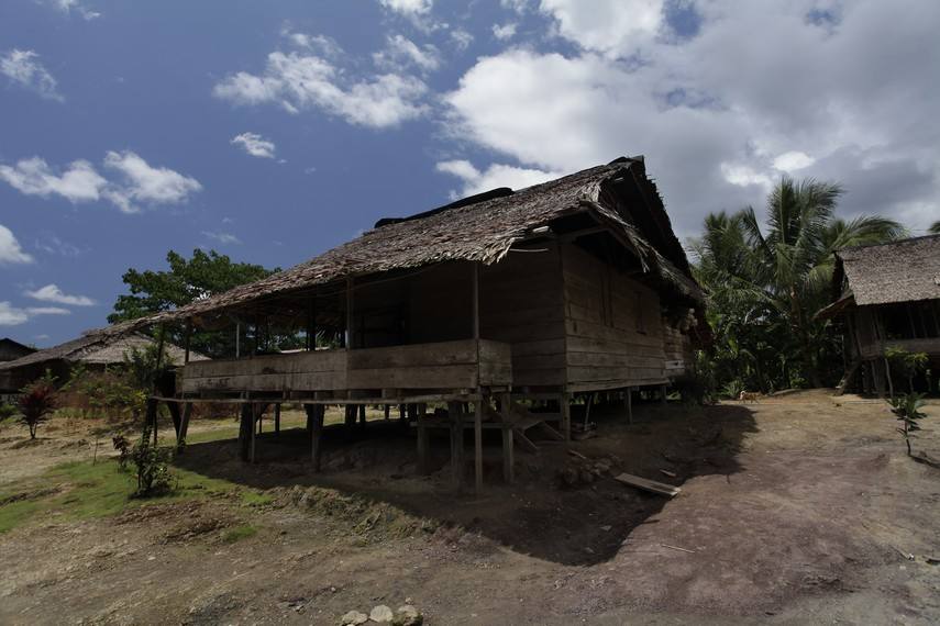 Keunikan Suku Huaulu, Rumah Adatnya Menyatu dengan Alam 