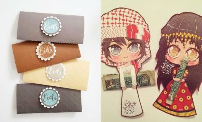 10 Desain Amplop THR untuk Anak-Anak, Bentuknya Unik Banget