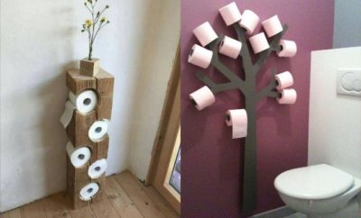 10 Desain Tempat Tisu Roll Toilet Biar Gak Monoton