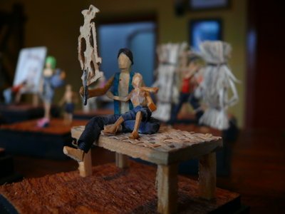 Mengenal seni liping, miniatur kehidupan tradisional di Jawa