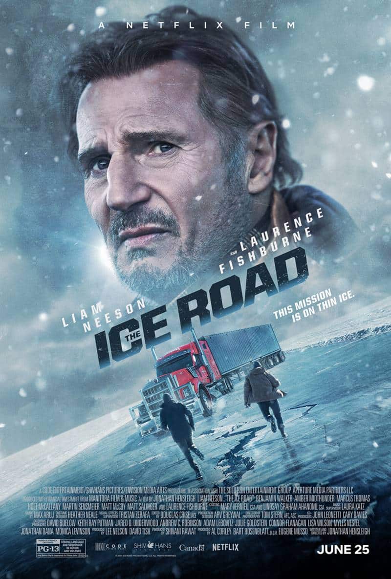 Sinopsis The Ice Road, Misi Liam Neeson Selamatkan Penambang Bawah Tanah