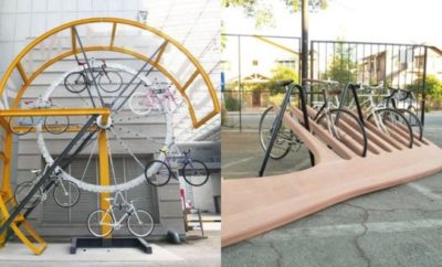 Trendy, 10 Desain Parkir Sepeda dengan Bentuk Tak Biasa