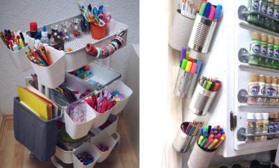 10 Ide Menyimpan Pensil Warna agar Terlihat Rapi