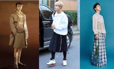 Gak Cuma Cewek, 10 Idol K-Pop ini juga Kerap Pake Rok