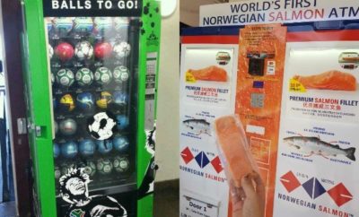 Gak Ada di Indonesia, 10 Mesin Penjual Otomatis Berbagai Macam Produk