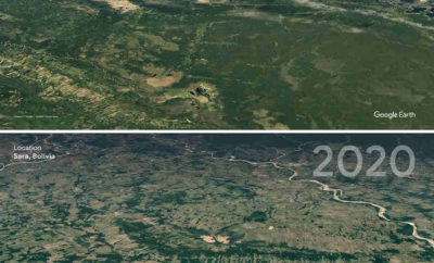 Lahan Hijau Makin Hilang, 10 Potret Perbedaan Lahan Tahun 1984 dan 2020