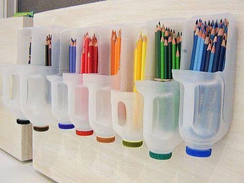 10 Ide Menyimpan Pensil Warna agar Terlihat Rapi