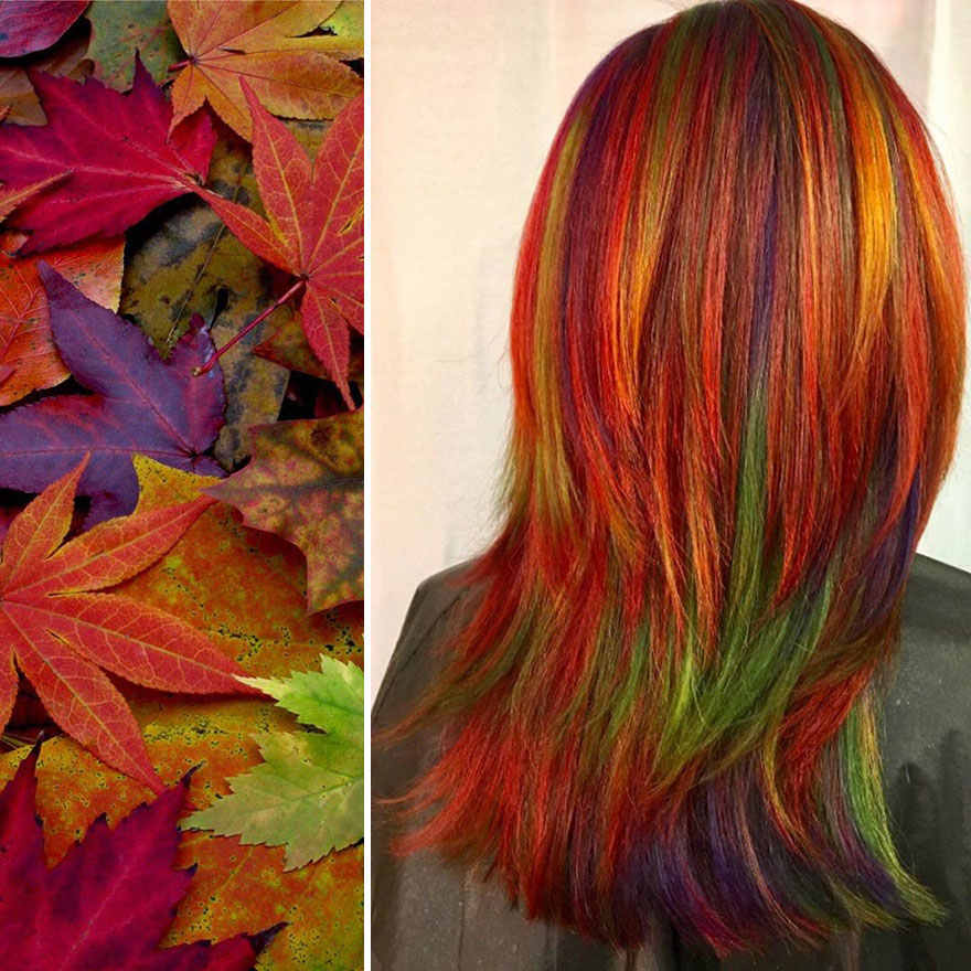 Indah Natural, 10 Warna Rambut Terinspirasi dari Alam