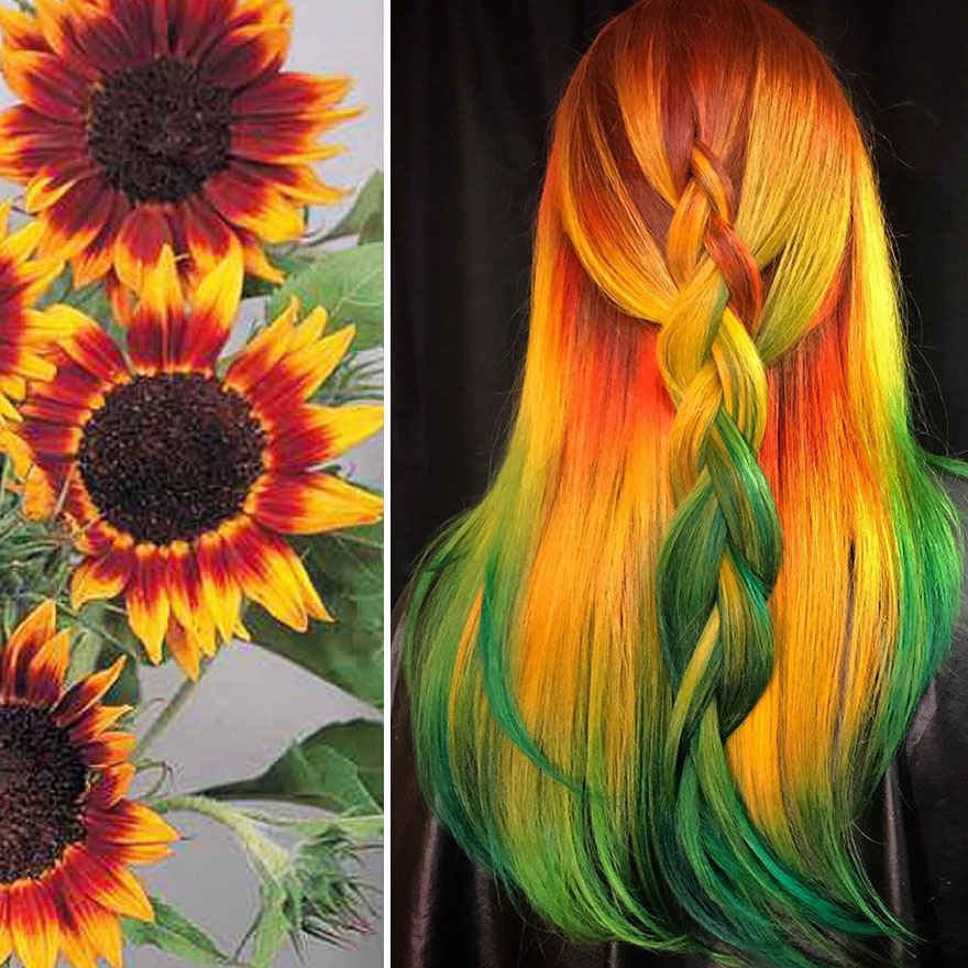 Indah Natural, 10 Warna Rambut Terinspirasi dari Alam