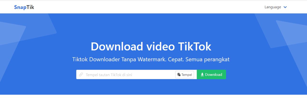 5 Cara Download Video TikTok Tanpa Watermark