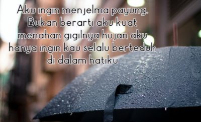 40 Quotes Tentang Hujan yang Penuh Makna