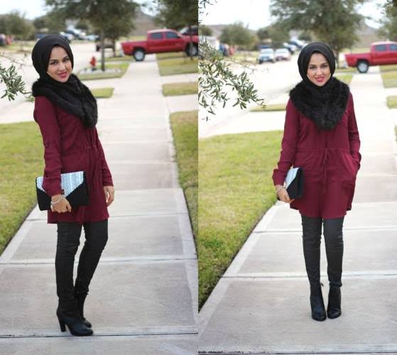 10 Warna Jilbab untuk Baju Marooon, Tampil Stylish