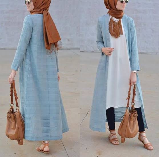 Fresh, 10 Ide Warna Jilbab yang Coock untuk Baju Biru Muda