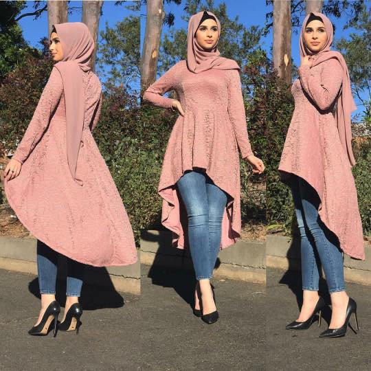 10 OOTD Kondangan Hijab Celana Jeans, Tetap Stylish