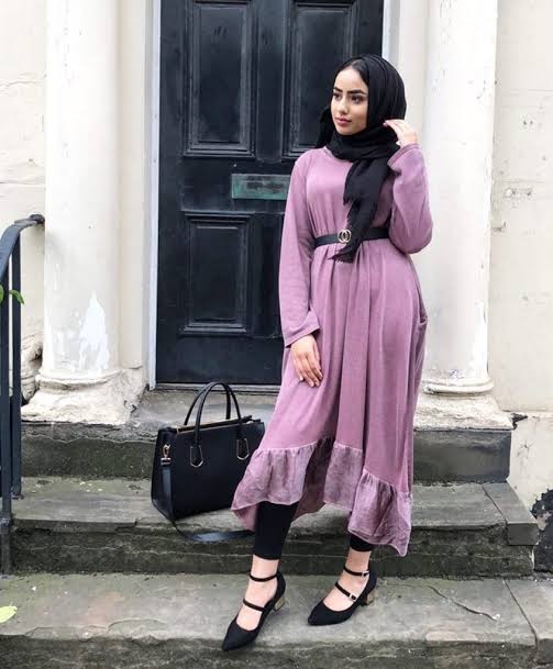 Seperti apa lilac warna Hijab Nuansa