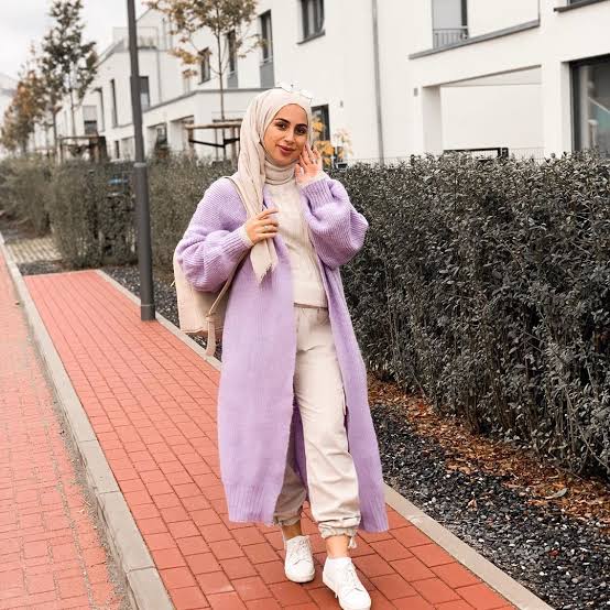 10 Warna Hijab Sesuai Dengan Lilac