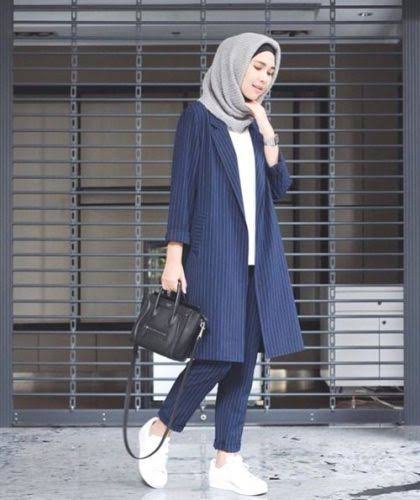 10 Style Kuliah Hijab, Kasual dan Nyaman
