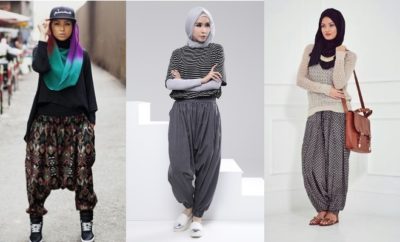 10 Ide Celana Harem Hijab, Nyaman dan Stylish