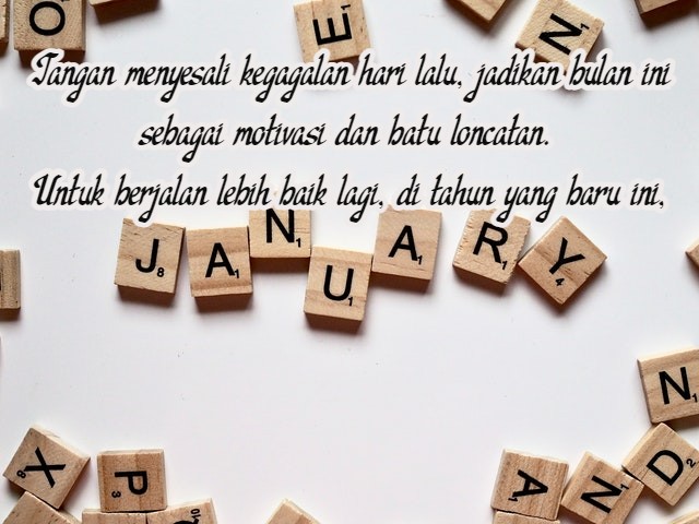 Kata Kata Menyambut Januari