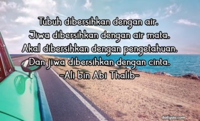 Kata-kata Ali bin Abi Thalib yang Bisa jadi Motivasi dan Inspirasi