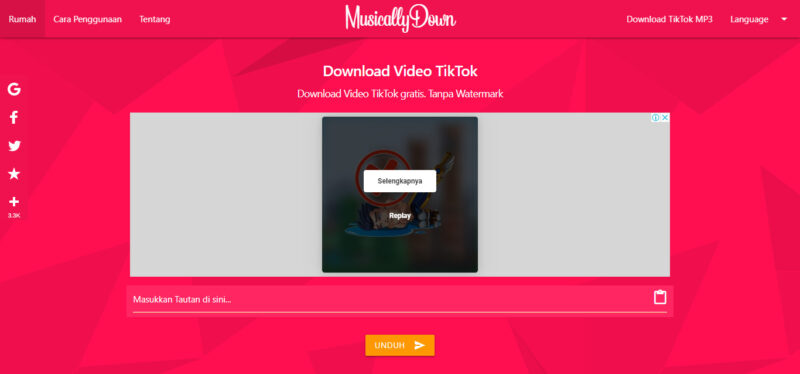 MusicallyDown: Unduhan Video dan Audio TikTok Gratis, Tanpa Tanda Air