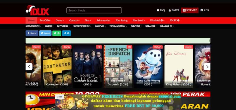 10 Situs Nonton Film Bioskop Gratis Pengganti Indoxxi, Sudah Ada Subtitle Indonya!