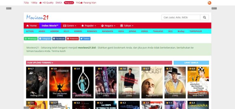 10 Situs Nonton Film Gratis Pengganti Indoxxi, Kamu Sudah Punya Subtitle Hindi!